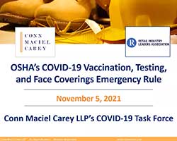 OSHA's COVID-19 Vaccine and Testing ETS